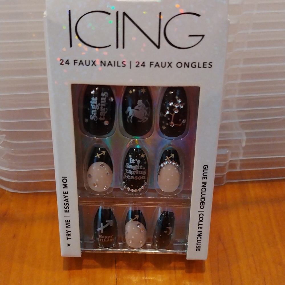 Sagittarius birthday nails